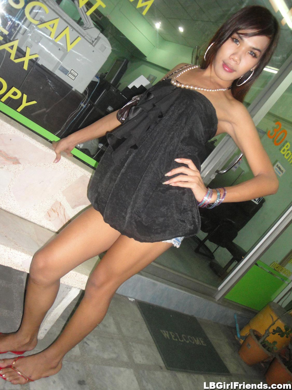 600px x 800px - Ladyboy Nam is ready for a night on Walking Street and sex